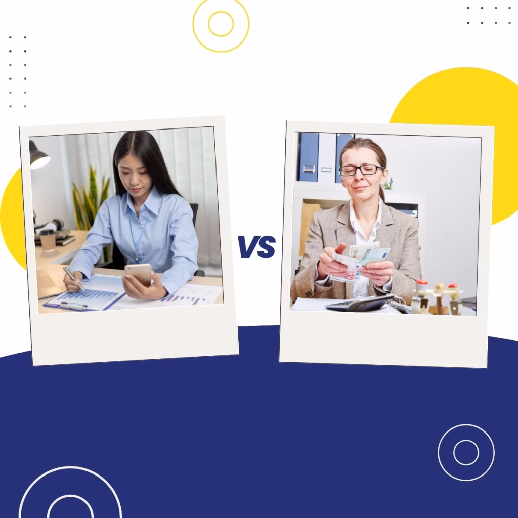 Bookkeeping vs accounting vs auditing comparison showing differences in functions, roles, and financial processes for businesses