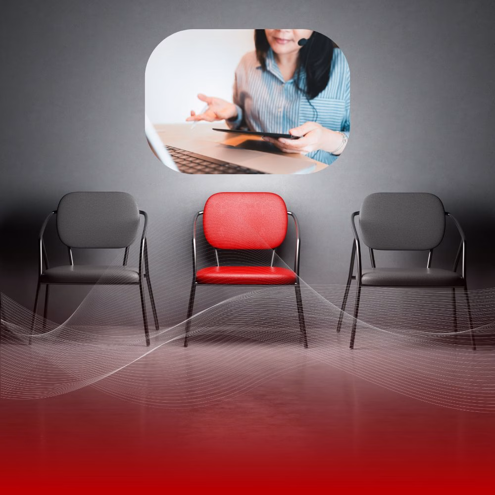Virtual assistant working remotely managing business tasks like email scheduling productivity and outsourcing support