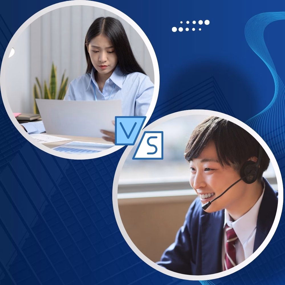Executive assistant and administrative assistant working in a modern office supporting business operations and executive productivity.