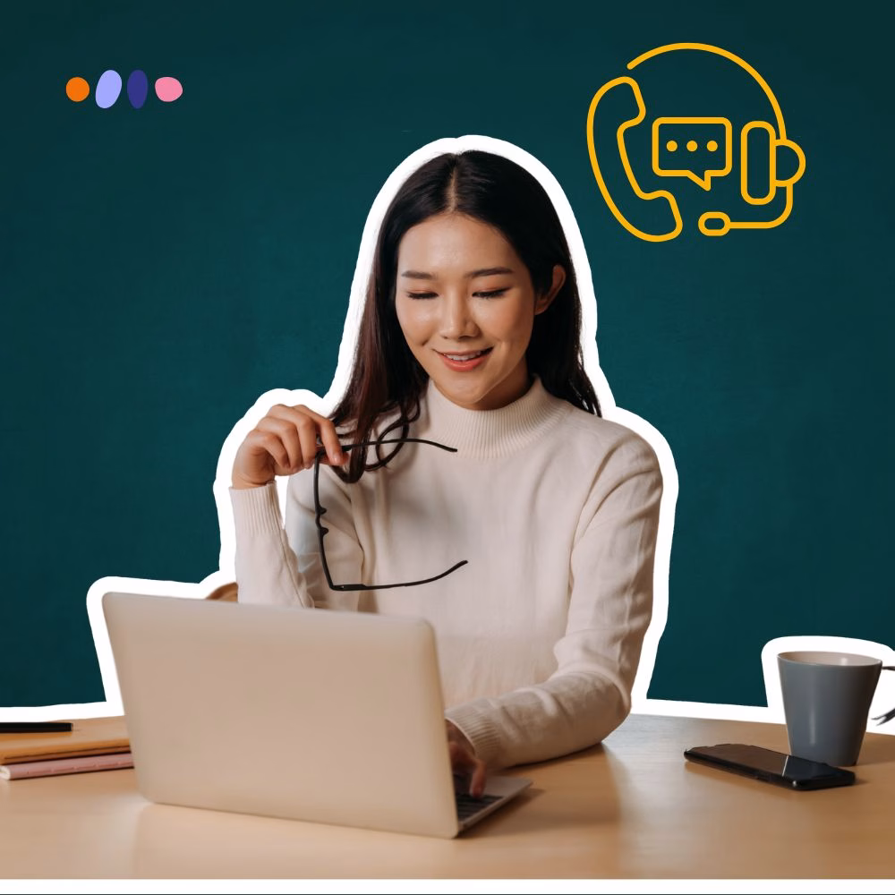 Professional virtual assistant working remotely on laptop managing online business tasks and earning money from home