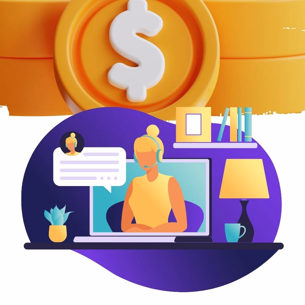 Virtual assistant pricing guide showing hourly rates, outsourcing costs, and global VA hiring statistics for businesses